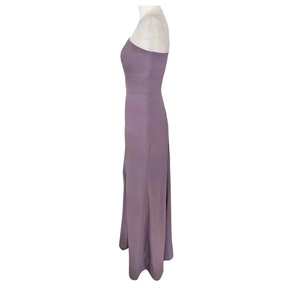 AFTER SIX Bowed One-Shoulder Trumpet Formal Dress Size 8 - Picture 4 of 8